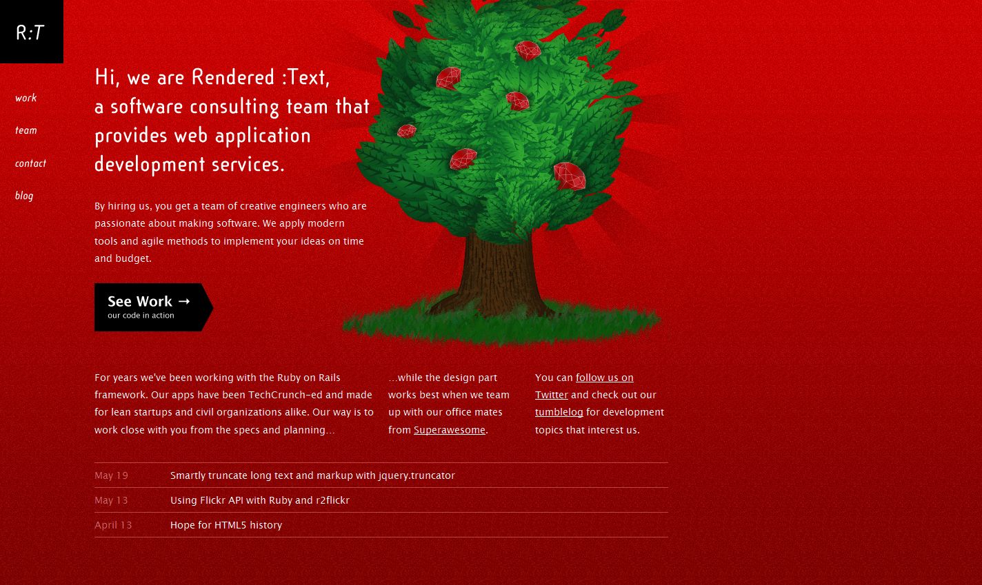 Rendered Text